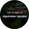 Lær at bruge vores produkt "Algedræber (sprøjte)" selv